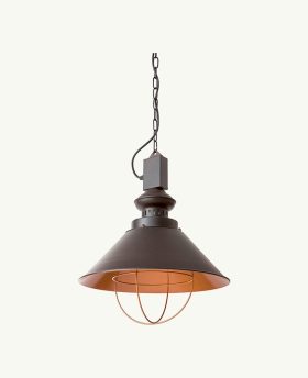 Smartway Cone Hanging , Antique Holder & Halogen Bulb