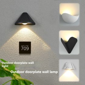 Courtyard Led Lighting Lamp Waterproof Aisle Bedroom Bedside Lamp