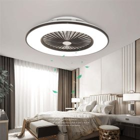 Smart Bedroom Ceiling Fan Lamp LED Ceiling Fan Lights